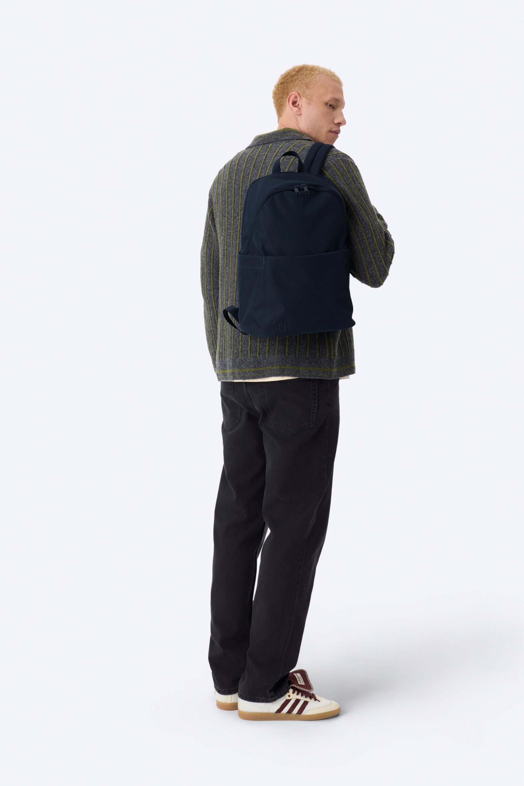 The Classic Backpack in Navy - Image 6
